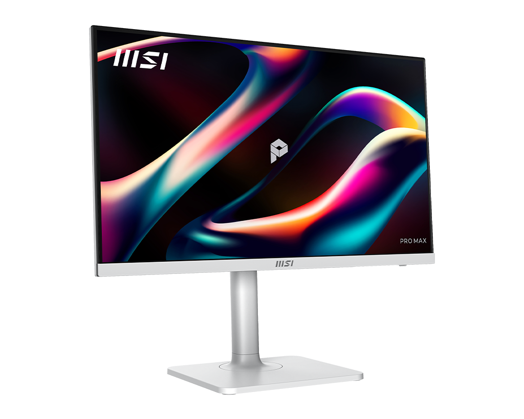 MSI Pro Max 271QPHW E14 27" Wqhd 144Hz Flat Business & Productivity Monitor, цвет: Матовый белый — фото 3