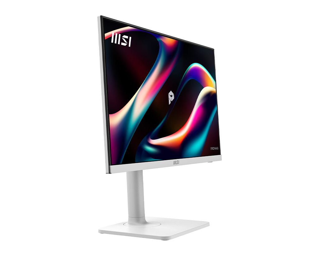 MSI Pro Max 271QPHW E14 27" Wqhd 144Hz Flat Business & Productivity Monitor, цвет: Матовый белый — фото 4