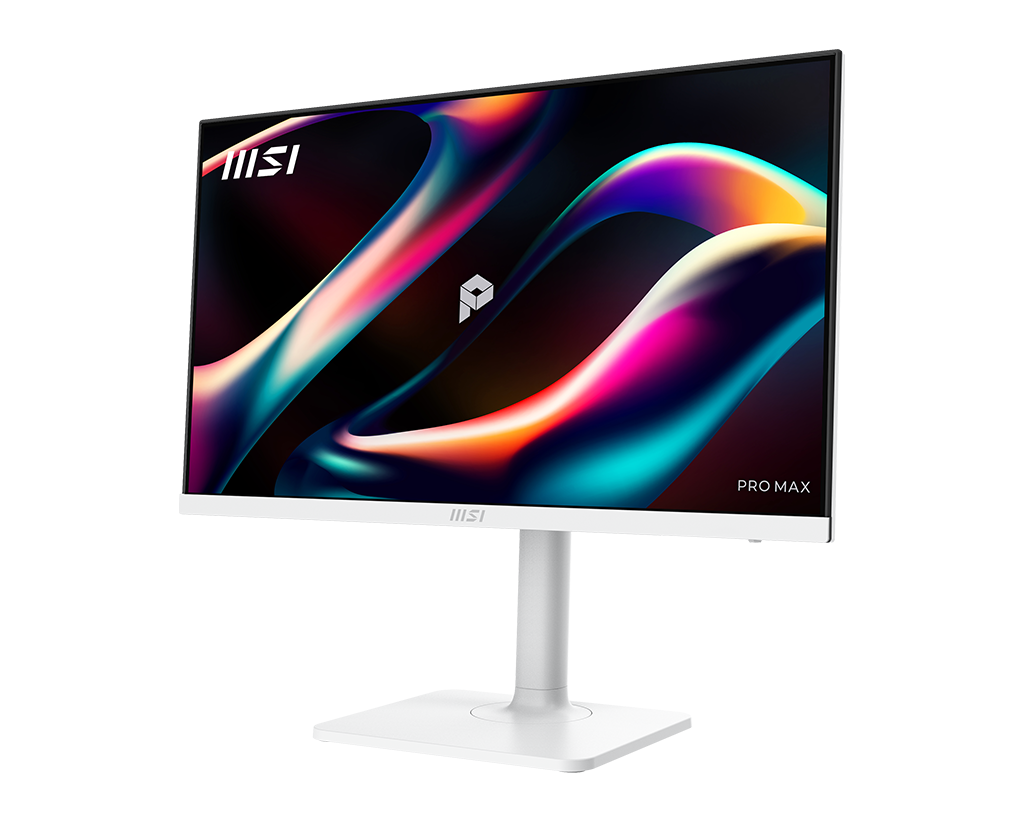 MSI Pro Max 271QPHW E14 27" Wqhd 144Hz Flat Business & Productivity Monitor, цвет: Матовый белый — фото 5