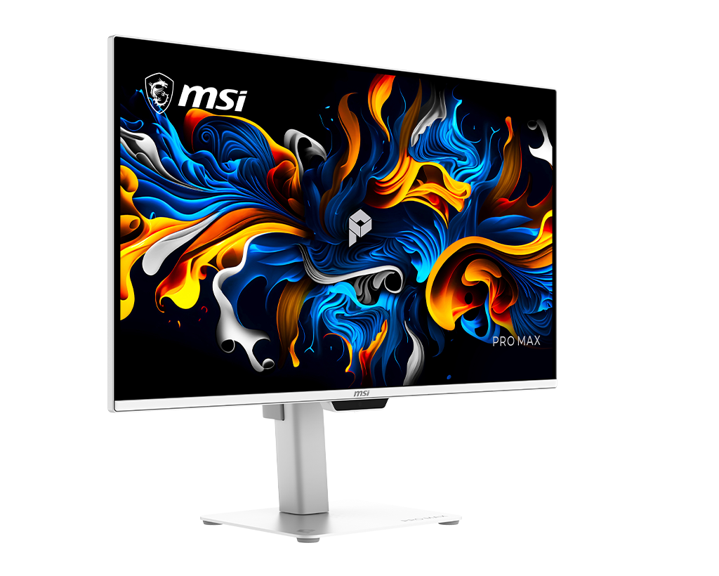 MSI Pro Max 271UPXW12G 27" UHD 120Hz Flat Business & Productivity Monitor, цвет: Матовый белый — фото 3