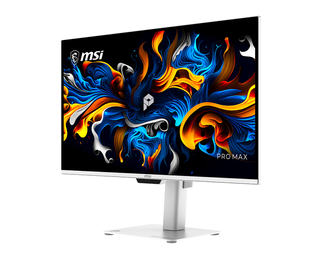MSI Pro Max 271UPXW12G 27" UHD 120Hz Flat Business & Productivity Monitor, цвет: Матовый белый — фото 5