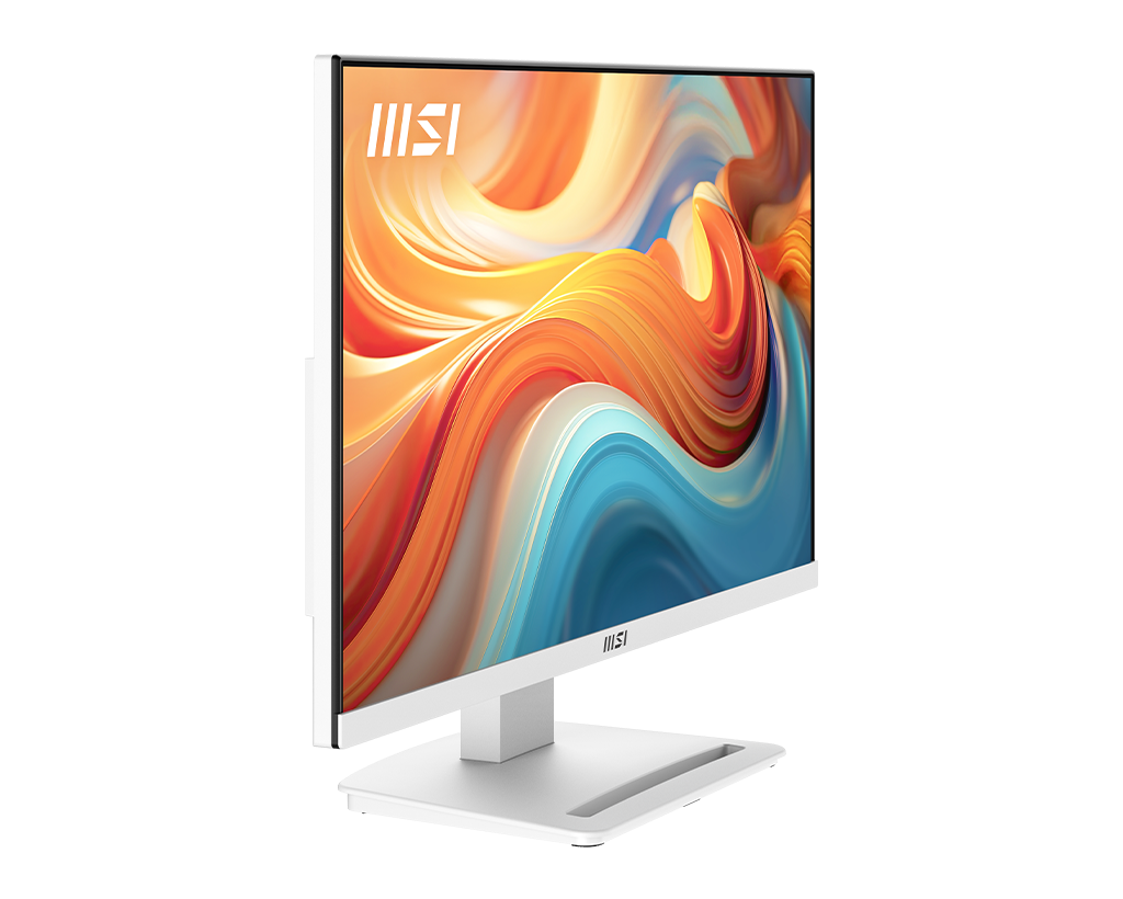 MSI Pro MP241W E14V 24" FHD 144hz Flat Business & Productivity Monitor, цвет: Матовый белый — фото 4