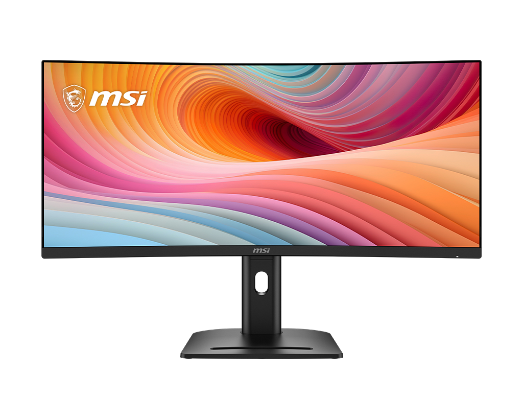MSI Pro MP341CQPHG E12 34" Uwqhd 120Hz Curved Business & Productivity Monitor, цвет: Матовый чёрный — фото 2