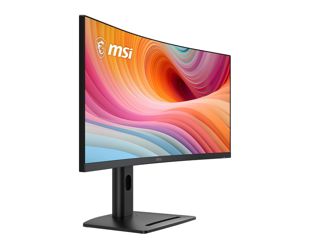 MSI Pro MP341CQPHG E12 34" Uwqhd 120Hz Curved Business & Productivity Monitor, цвет: Матовый чёрный — фото 4