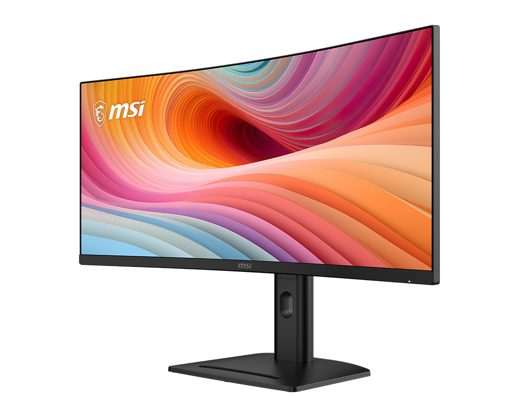 MSI Pro MP341CQPHG E12 34" Uwqhd 120Hz Curved Business & Productivity Monitor, цвет: Матовый чёрный — фото 5