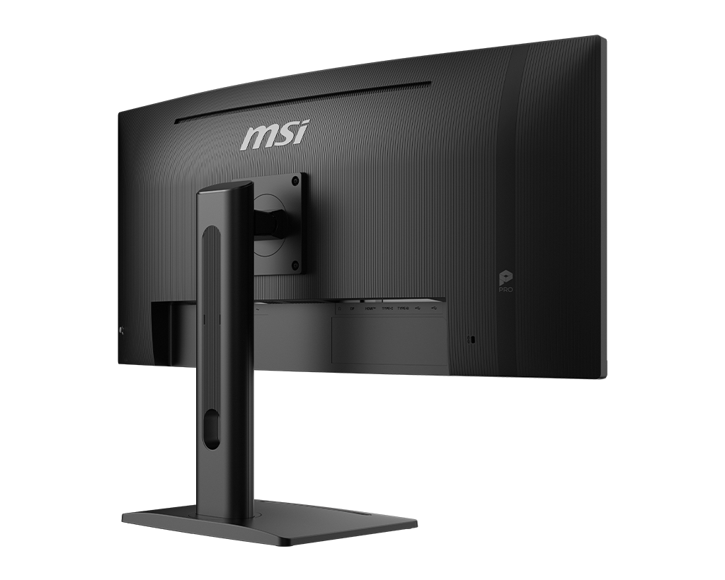 MSI Pro MP341CQPHG E12 34" Uwqhd 120Hz Curved Business & Productivity Monitor, цвет: Матовый чёрный — фото 7
