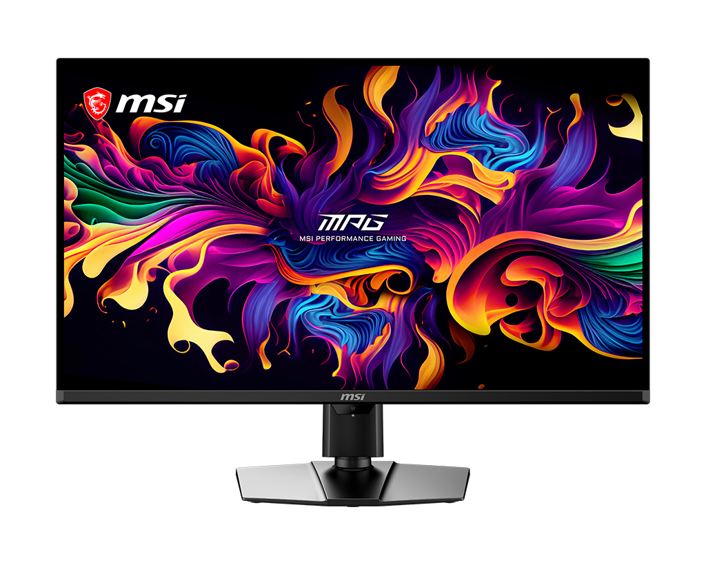 MSI Mpg 322UR Qd-Oled X24 32" UHD 240Hz Flat Gaming Monitor, цвет: Металлик чёрный — фото 2