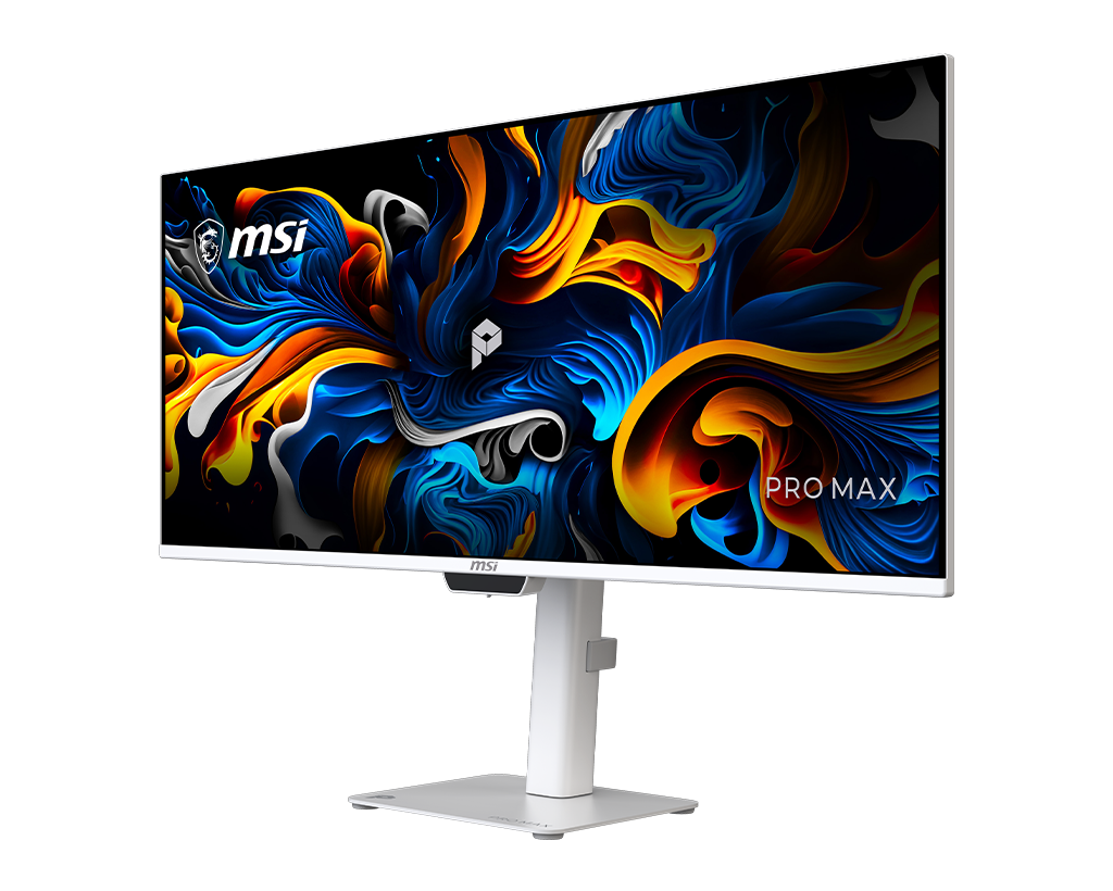 MSI Pro Max 341QPXW14G 34" Uwqhd 144Hz Flat Business & Productivity Monitor, цвет: Матовый белый — фото 5