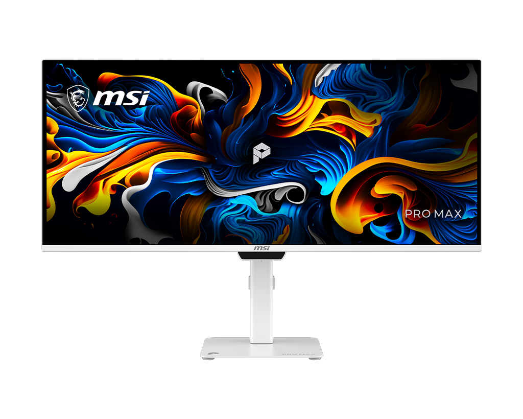 MSI Pro Max 341QPXW14G 34" Uwqhd 144Hz Flat Business & Productivity Monitor, цвет: Матовый белый — фото 6