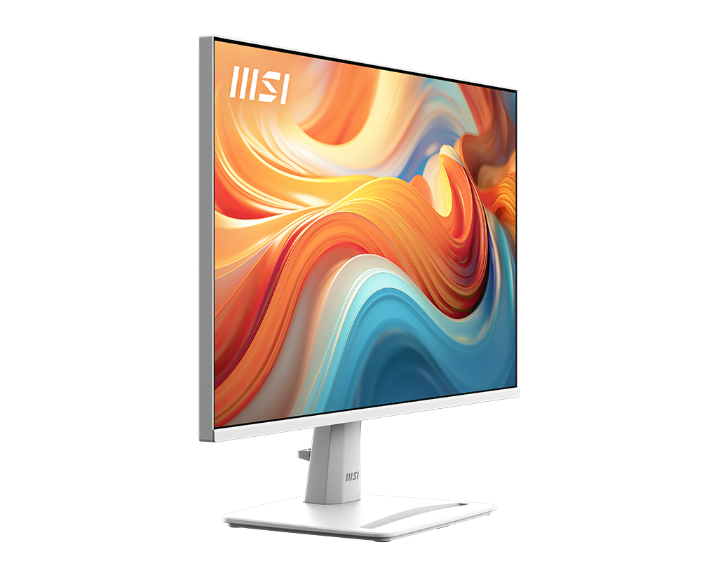 MSI Pro MP251W E14A 25" FHD 144hz Flat Business & Productivity Monitor, цвет: Матовый белый — фото 4