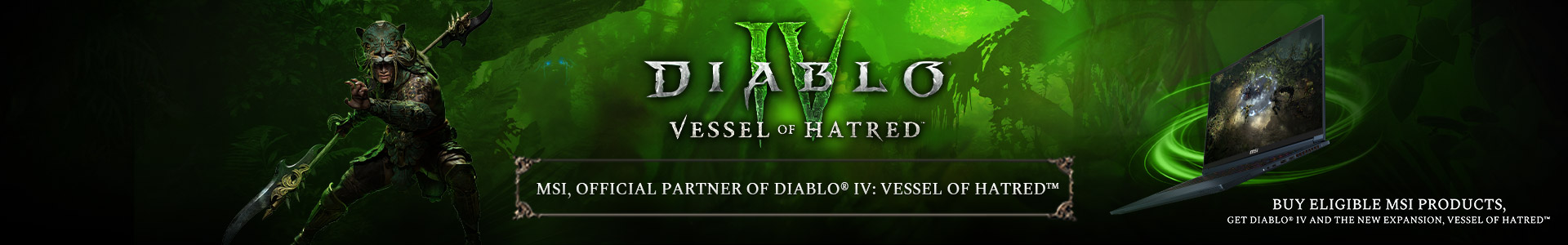 2024 Promotional Bundle Diablo IV: Vessel of Hatred