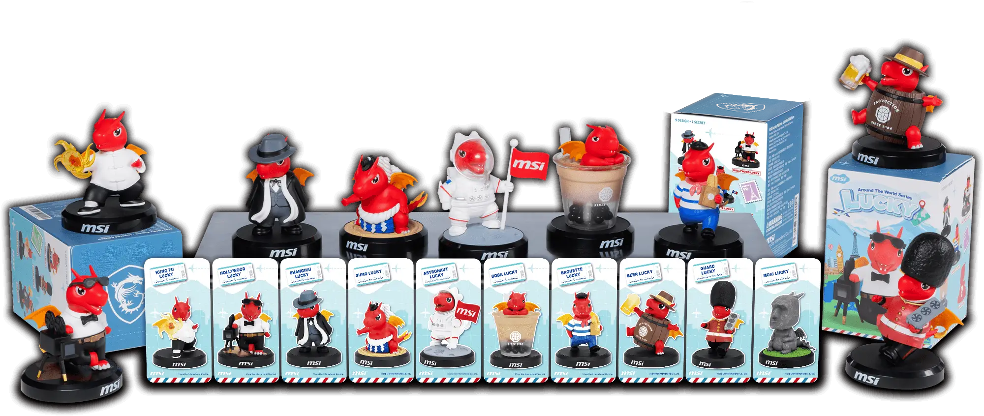 Lucky Around The World family